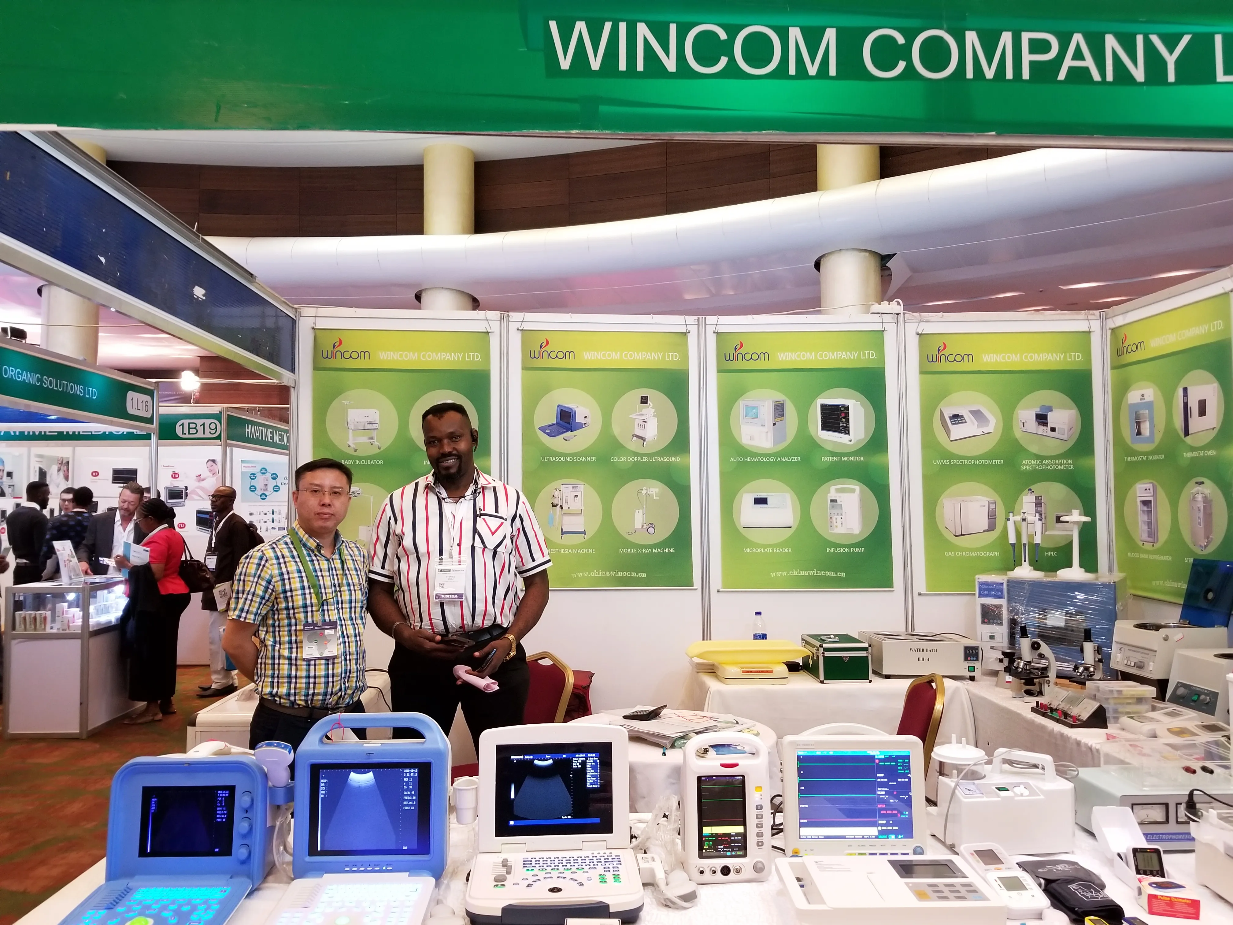 Wincom besuchen Medic West Africa