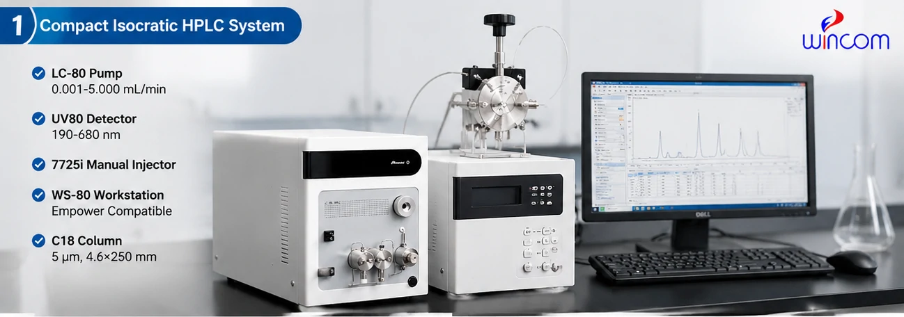 Kompaktes isokratisches HPLC-System